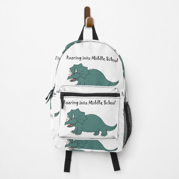 Item preview, Roaring Into Middle School Triceratops Dinosaur designed and sold by Jessi-Sketches.