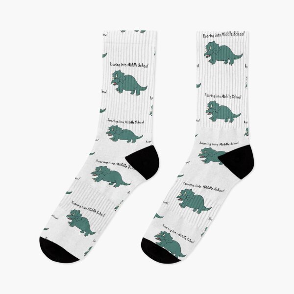 Item preview, Roaring Into Middle School Triceratops Dinosaur designed and sold by Jessi-Sketches.