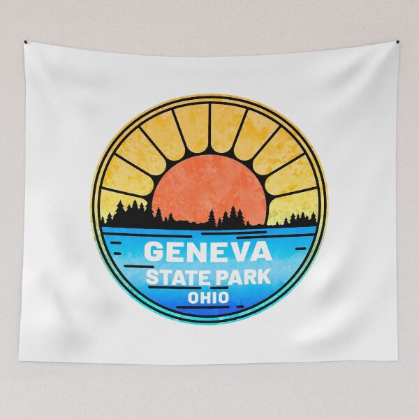 Item preview, Geneva State Park Ohio OH Lake designed and sold by Travel Time.
