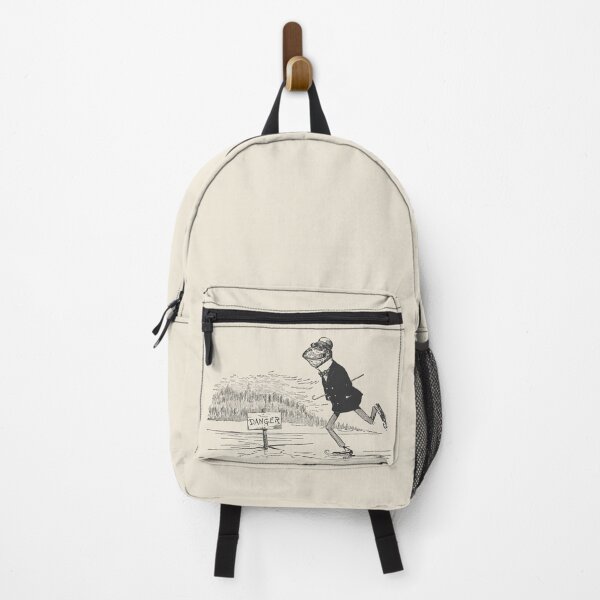 Item preview, Frog Ice Skating on Frozen Lake: Vintage Cottagecore Aesthetic, Skater Toad in Old Style designed and sold by MinistryOfFrogs.
