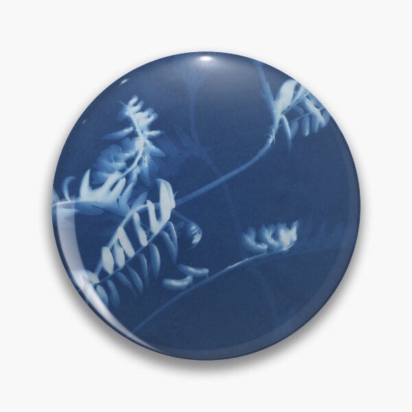 Item preview, Cyanotype Hairy Vetch designed and sold by LymphomaLass.