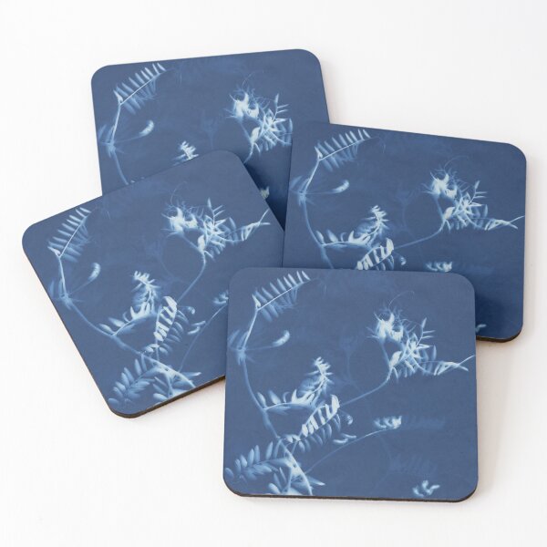 Item preview, Cyanotype Hairy Vetch designed and sold by LymphomaLass.