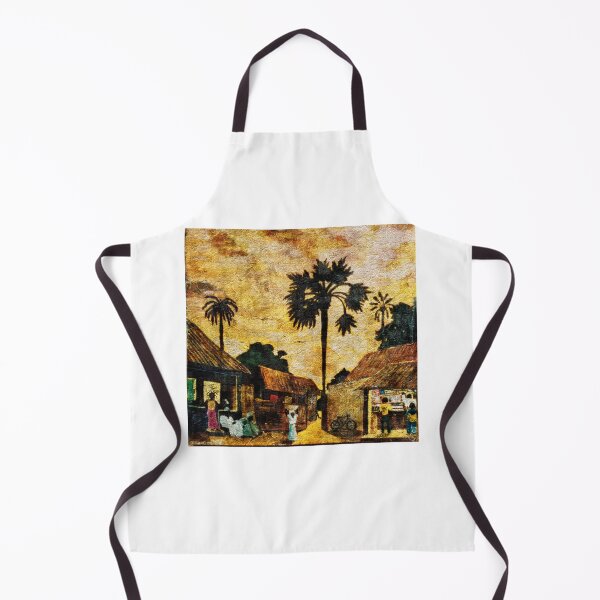 Item preview, "Serrekunda" - Contemporary African Painting of Gambian Street Life designed and sold by Tony Cisse.