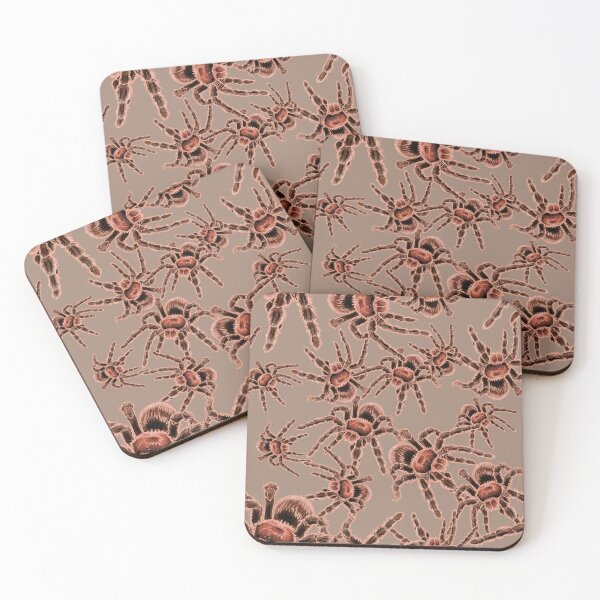 Item preview, Copy of Chilean Rose Hair Tarantula All Over Print (Dusty Rose Background) designed and sold by RJKpoyp.