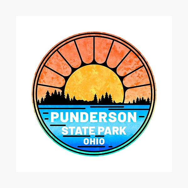Item preview, Punderson State Park Ohio OH Lake designed and sold by Travel Time.