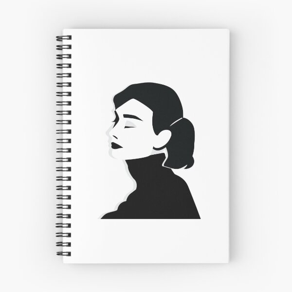 Item preview, Audrey Hepburn-Ruston Silhouettes designed and sold by Moyanana.