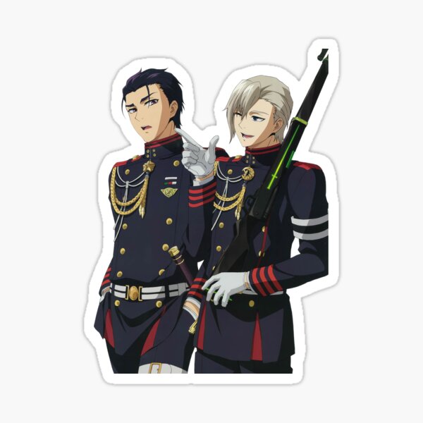 Guren Ichinose Seraph Of the End Anime Sticker for Sale by I Chris