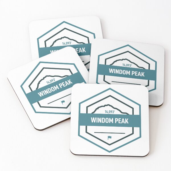 Item preview, 14er Summit Badge - Windom Peak designed and sold by lexjincoelho.