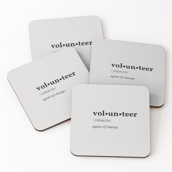 Item preview, Volunteer | Agent of Change designed and sold by Popular-Designz.