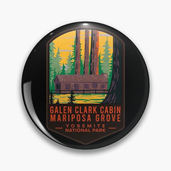Item preview, Galen Clark Cabin Mariposa Grove Yosemite National Park designed and sold by JordanHolmes.