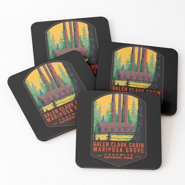 Item preview, Galen Clark Cabin Mariposa Grove Yosemite National Park designed and sold by JordanHolmes.