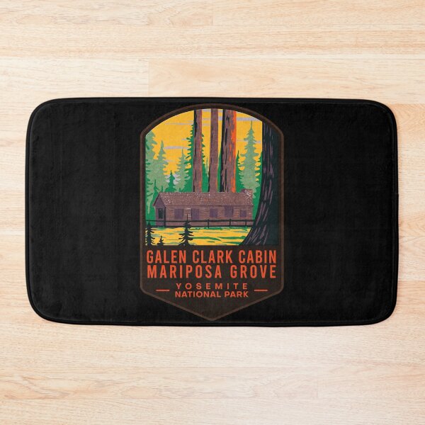 Item preview, Galen Clark Cabin Mariposa Grove Yosemite National Park designed and sold by JordanHolmes.