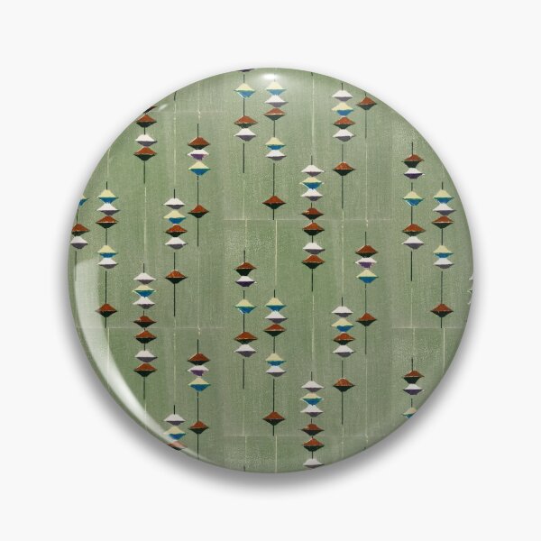 Item preview, Vintage woodblock print of Japanese textile from Shima-Shima - Furuya Korin designed and sold by Love The Design.