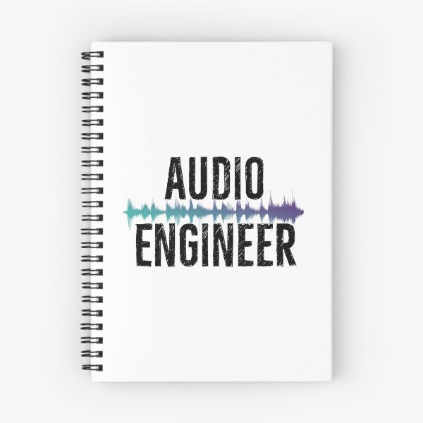 Item preview, Audio Engineer Gift Sound Wave Blue designed and sold by DanLopesMerch.