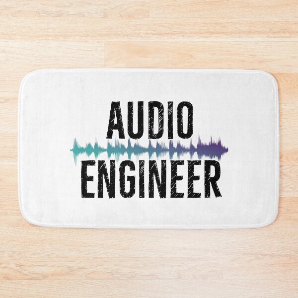 Item preview, Audio Engineer Gift Sound Wave Blue designed and sold by DanLopesMerch.