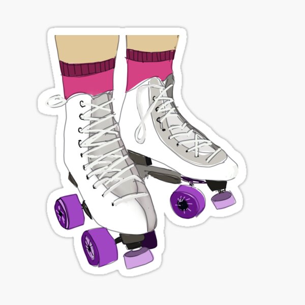 Roller skates Sticker