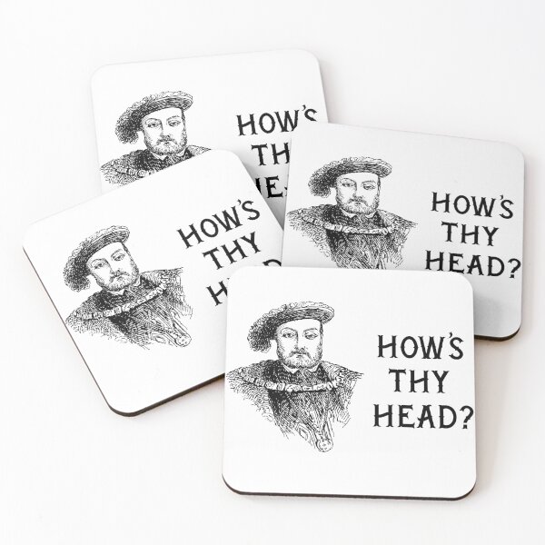 Item preview, How's Thy Head?- Henry the 8th- Light Colors designed and sold by markdwaldron.