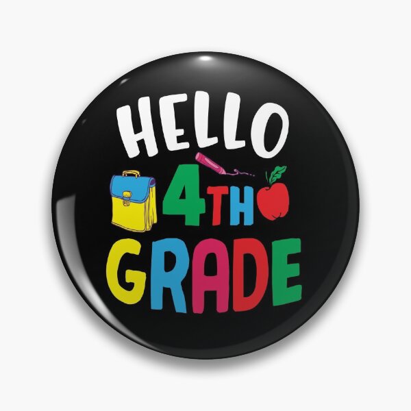 Item preview, Hello Fourth 4th Grade Teacher First Day Of School designed and sold by king's Outfit.