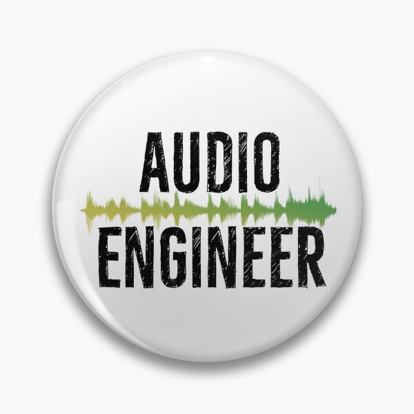 Item preview, Audio Engineer Gift Sound Wave Green designed and sold by DanLopesMerch.
