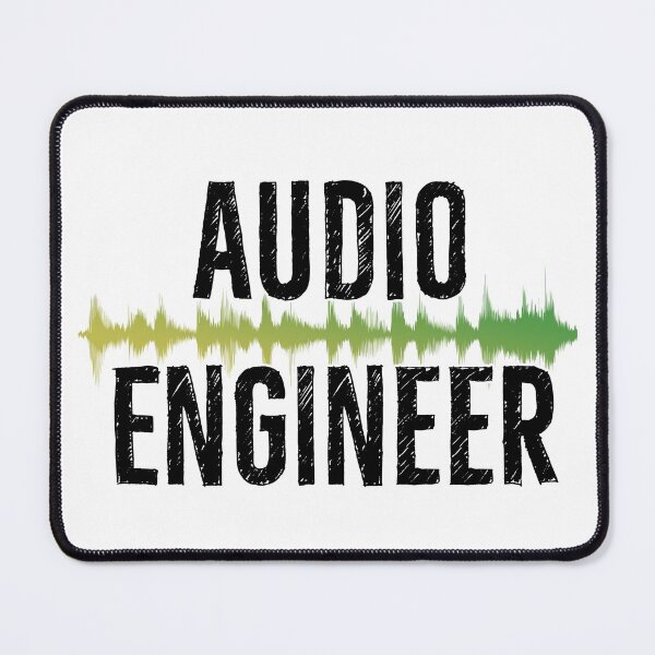 Item preview, Audio Engineer Gift Sound Wave Green designed and sold by DanLopesMerch.