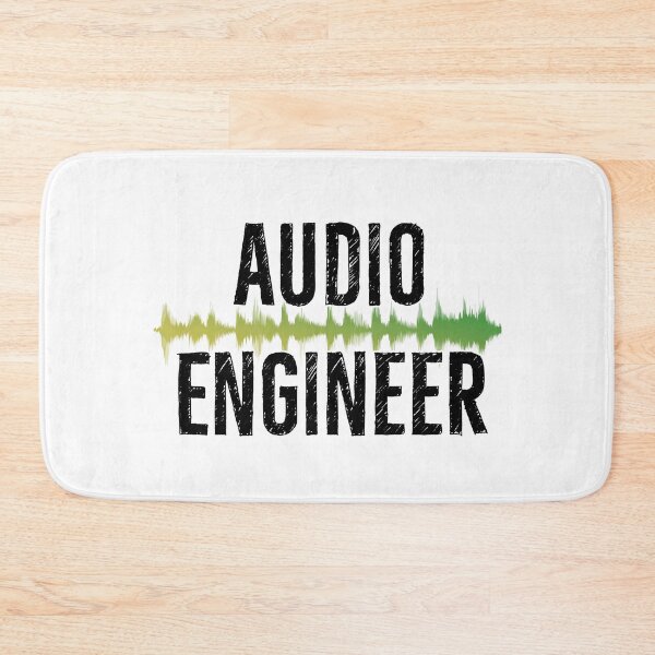 Item preview, Audio Engineer Gift Sound Wave Green designed and sold by DanLopesMerch.