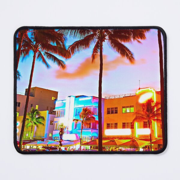 Item preview, Miami Beach Florida Sunset FL Neon Lights designed and sold by Piper-Deals.