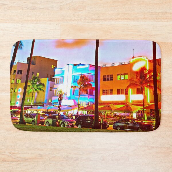 Item preview, Miami Beach Florida Sunset FL Neon Lights designed and sold by Piper-Deals.