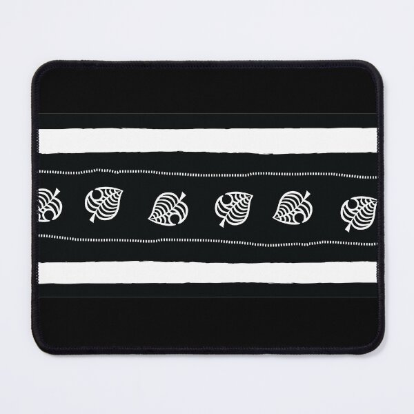 Item preview, Black and White Nook Leaf Aloha Logo designed and sold by TheMajesticGoat.
