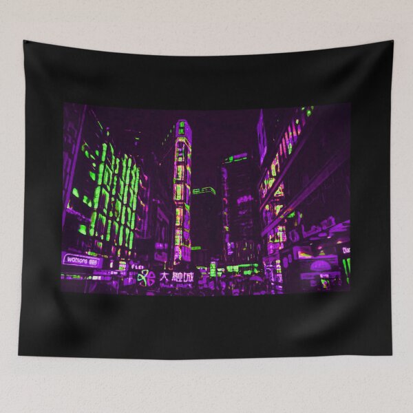 Item preview, Neo city at night designed and sold by brendanre.