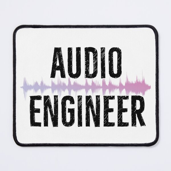 Item preview, Audio Engineer Gift | Pink Sound Wave designed and sold by DanLopesMerch.