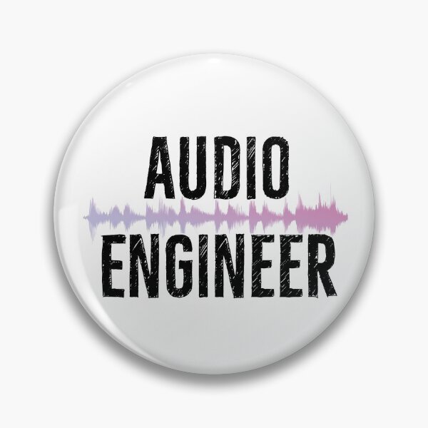 Item preview, Audio Engineer Gift | Pink Sound Wave designed and sold by DanLopesMerch.