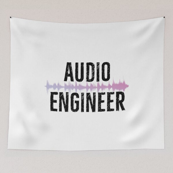 Item preview, Audio Engineer Gift | Pink Sound Wave designed and sold by DanLopesMerch.
