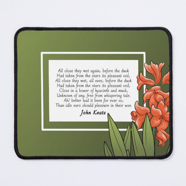 Item preview, John Keats ~ ISABELLA; OR THE POT OF BASIL XI designed and sold by Krystal Thomas.