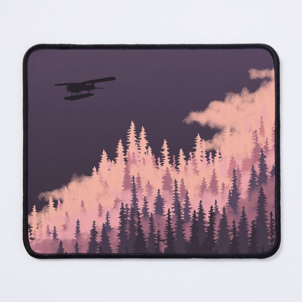 Item preview, Pastel Fog and Float Plane designed and sold by Krystal Thomas.
