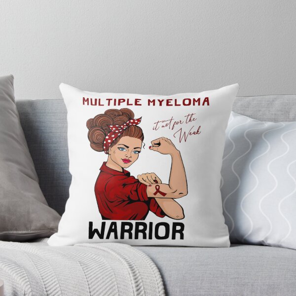 Item preview, MULTIPLE MYELOMA Warrior It's Not For The Weak designed and sold by largellie.