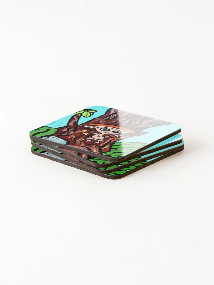 Thumbnail 4 of 5, Coasters (Set of 4), TreeShrum designed and sold by ACidysfunction.
