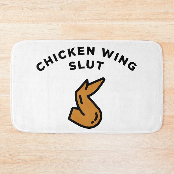 Item preview, Chicken Wing Slut (Black) designed and sold by FoodSluts.