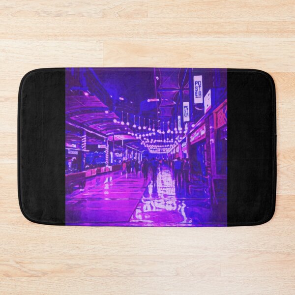Item preview, Purple neon street designed and sold by brendanre.