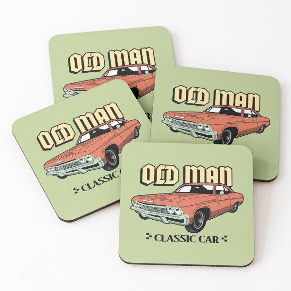Item preview, Old Man Classic Car Vintage designed and sold by niclothing.