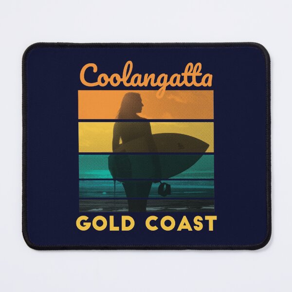 Item preview, Coolangatta Gold Coast Retro Surfer girl designed and sold by TamGustam.