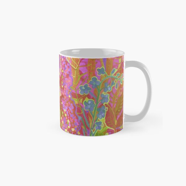 Item preview, Northern Wildflowers Floral Painting Summer Flowers Colorful Psychedelic designed and sold by Julia Khoroshikh.