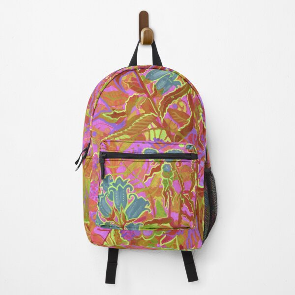 Item preview, Northern Wildflowers Floral Painting Summer Flowers Colorful Psychedelic designed and sold by Julia Khoroshikh.