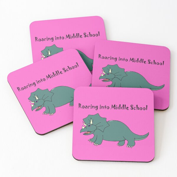 Item preview, Roaring Into Middle School Triceratops Dinosaur designed and sold by Jessi-Sketches.