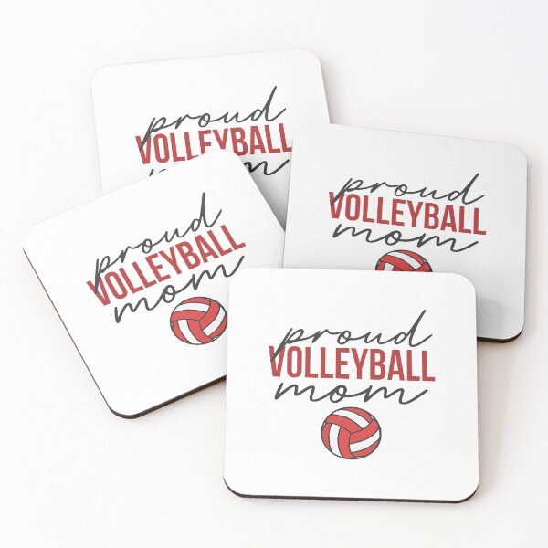 Item preview, Proud Volleyball Mom - Funny Volley Ball Mama Player Sports Sport Cute Coach Mothers Day Saying Aesthetic Girls Volley-ball Mother Lettering Quote designed and sold by TalentGenius.