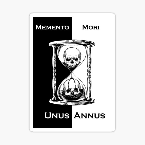 Item preview, Memento Mori Unus Annus designed and sold by HelloFromKatie.