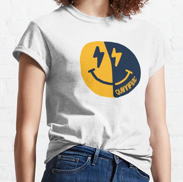 Quinnipiac Smiley Classic T-Shirt