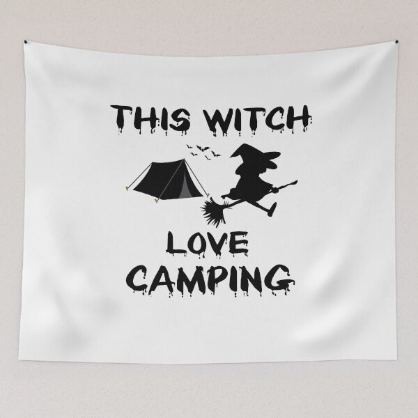 Item preview, This Witch Love Camping designed and sold by imaneless.