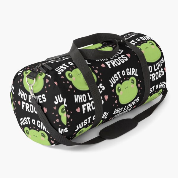 Item preview, Just A Girl Who Loves Frogs Kawaii: Chubby Cottagecore Aesthetic Froggy, Perfect for Teens and Birthday Celebrations designed and sold by MinistryOfFrogs.