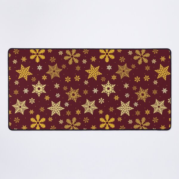Item preview, Red snowflake's print mask designed and sold by cutecrazytshirt.