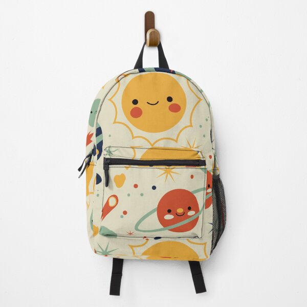 Item preview, Cute Planets Kawaii solar system designed and sold by TamGustam.